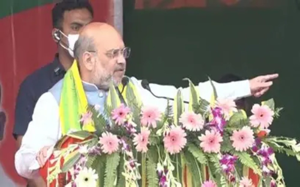 অনুপ্ৰৱেশক লৈ কংগ্ৰেছক শাহৰ কটাক্ষ