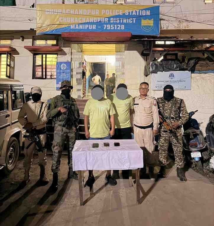 চুৰাচান্দপুৰত গুলিচালনাৰ ঘটনাত জড়িত দুই অভিযুক্ত গ্ৰেপ্তাৰ