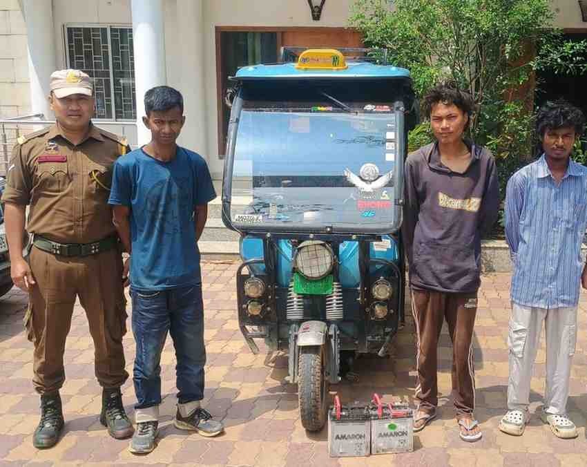 বিলাহুগাঁও-চৌকুচিত চুৰিৰ ঘটনা : বশিষ্ঠ আৰক্ষীৰ তৎপৰতাত তিনিজন দুৰ্বৃত্ত গ্ৰেপ্তাৰ