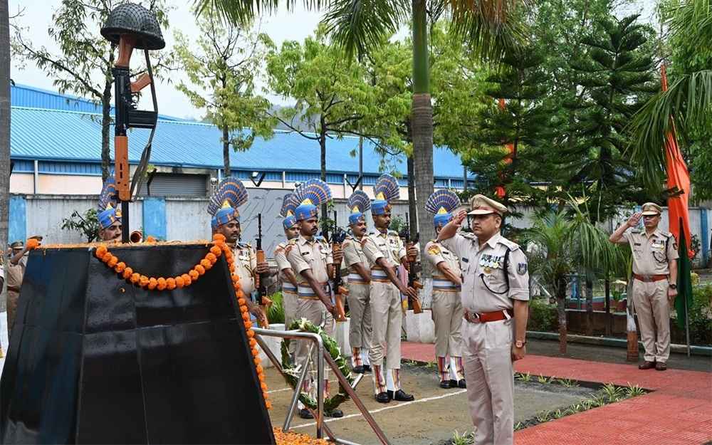 চি আৰ পি এফৰ ১২৮ নং বেটেলিয়নৰ মুখ্য কাৰ্যালয়ত শৌর্য্য দিৱস পালন